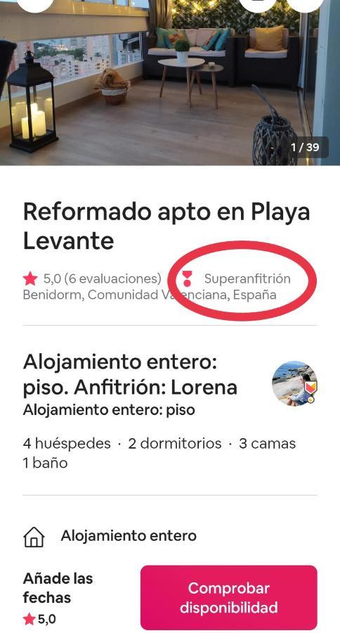 Playa Levante, recién reformado Benidorm Esterno foto
